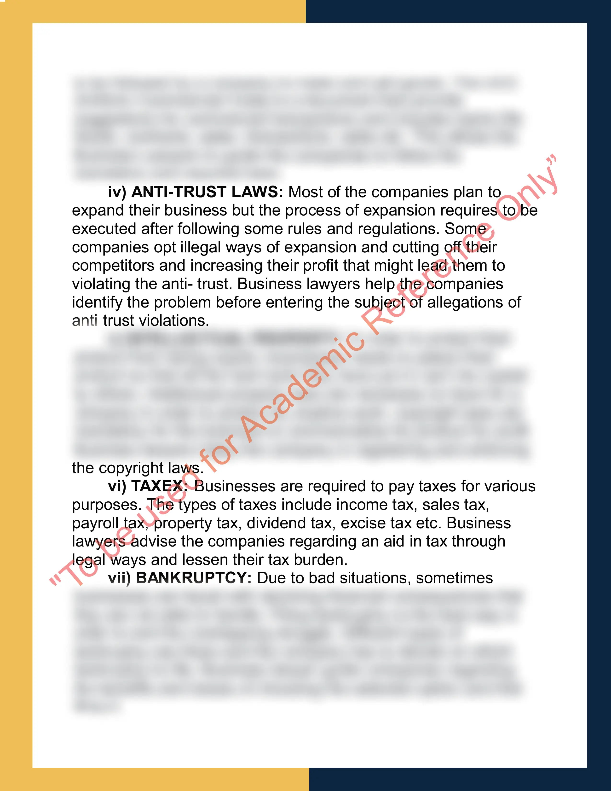 Business law assignment help online 1